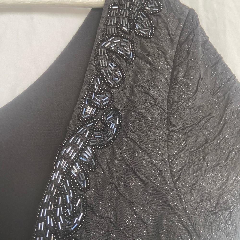 Free People Beaded Body Con Low Back Dress Small - Picture 9 of 14
